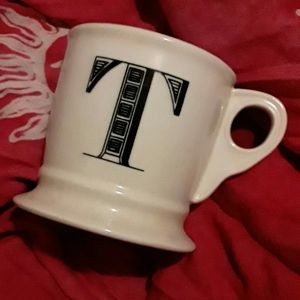 Anthropologie initial mug